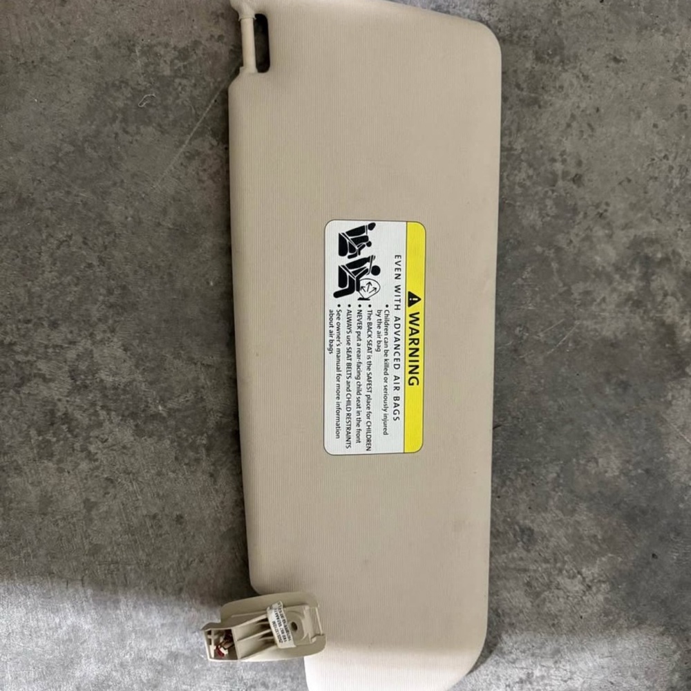 Beige/Tan OEM 2011-2014 VW Jetta TDI Wagon Sun Visor